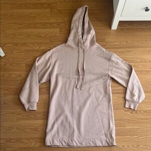 Zara Tan Hooded dress